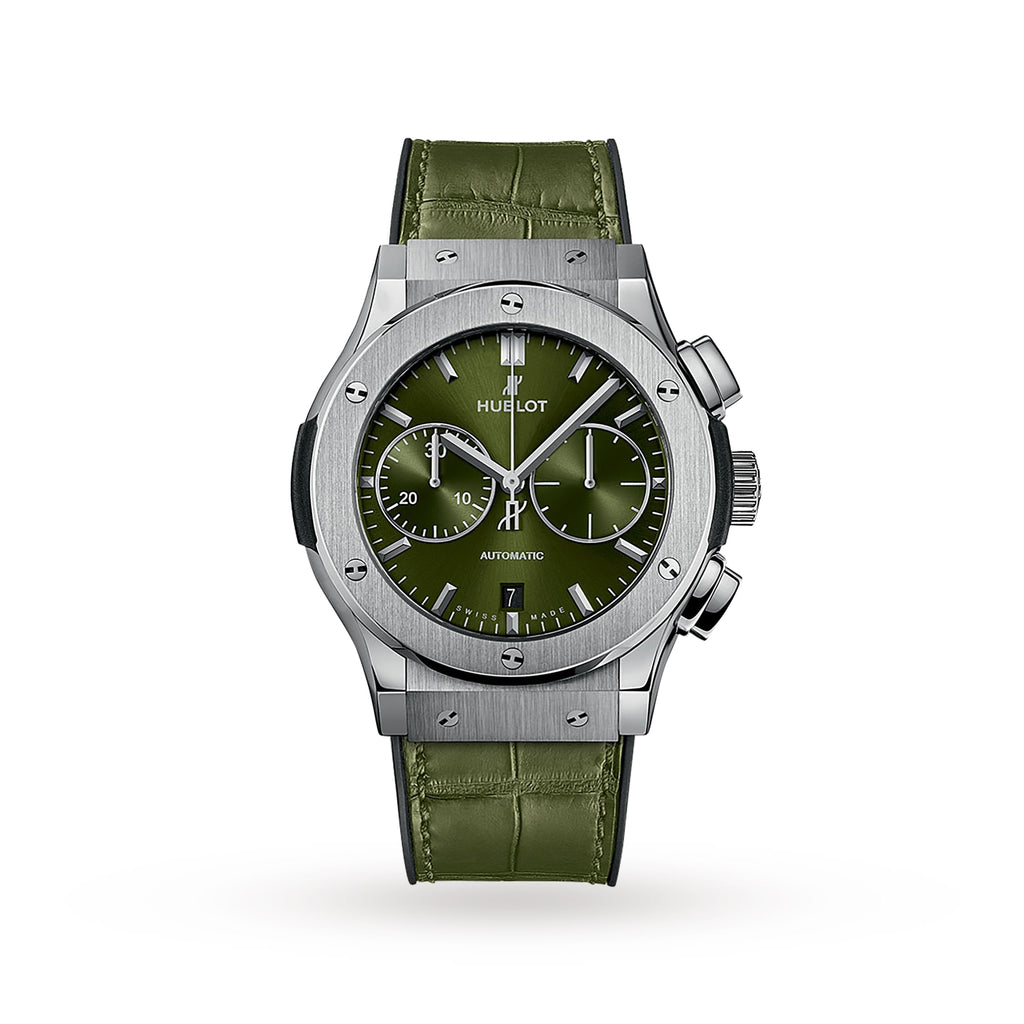 Reloj Hublot Classic Fusion Chronograph Green 521.NX.8970.LR