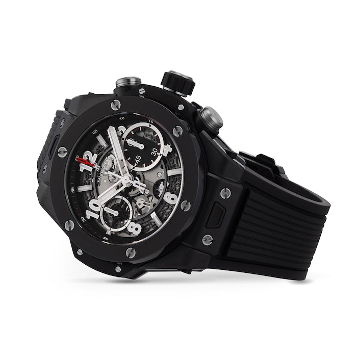 Hublot Big Bang Unico Black Magic Automatic Silver Dial Men's Watch 441.CI.1170.RX