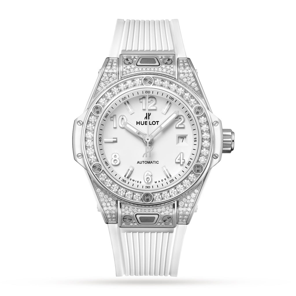 Reloj Hublot Big Bang Diamond White Dial Ladies 485.SE.2010.RW.1604