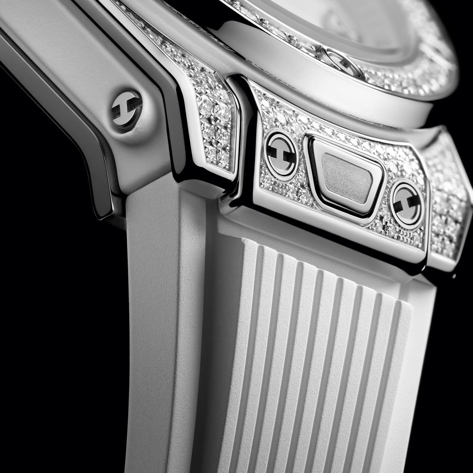 Reloj Hublot Big Bang Diamond White Dial Ladies 485.SE.2010.RW.1604