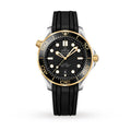 Omega Seamaster Automatic Chronometer Black Dial Men's Watch 210.22.42.20.01.001