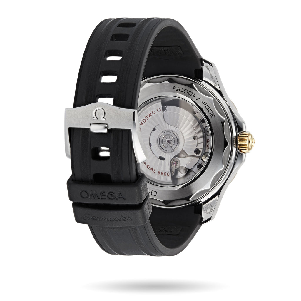 Omega Seamaster Automatic Chronometer Black Dial Men's Watch 210.22.42.20.01.001