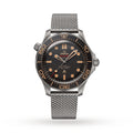 Omega Seamaster 300M 007 Edition No Time To Die Automatic Chronometer Brown Dial Men's Watch 210.90.42.20.01.001
