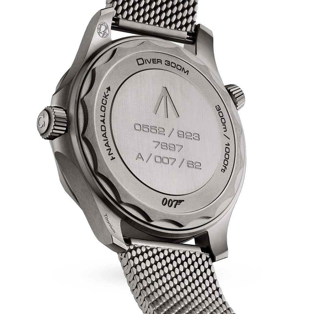 Omega Seamaster 300M 007 Edition No Time To Die Automatic Chronometer Brown Dial Men's Watch 210.90.42.20.01.001