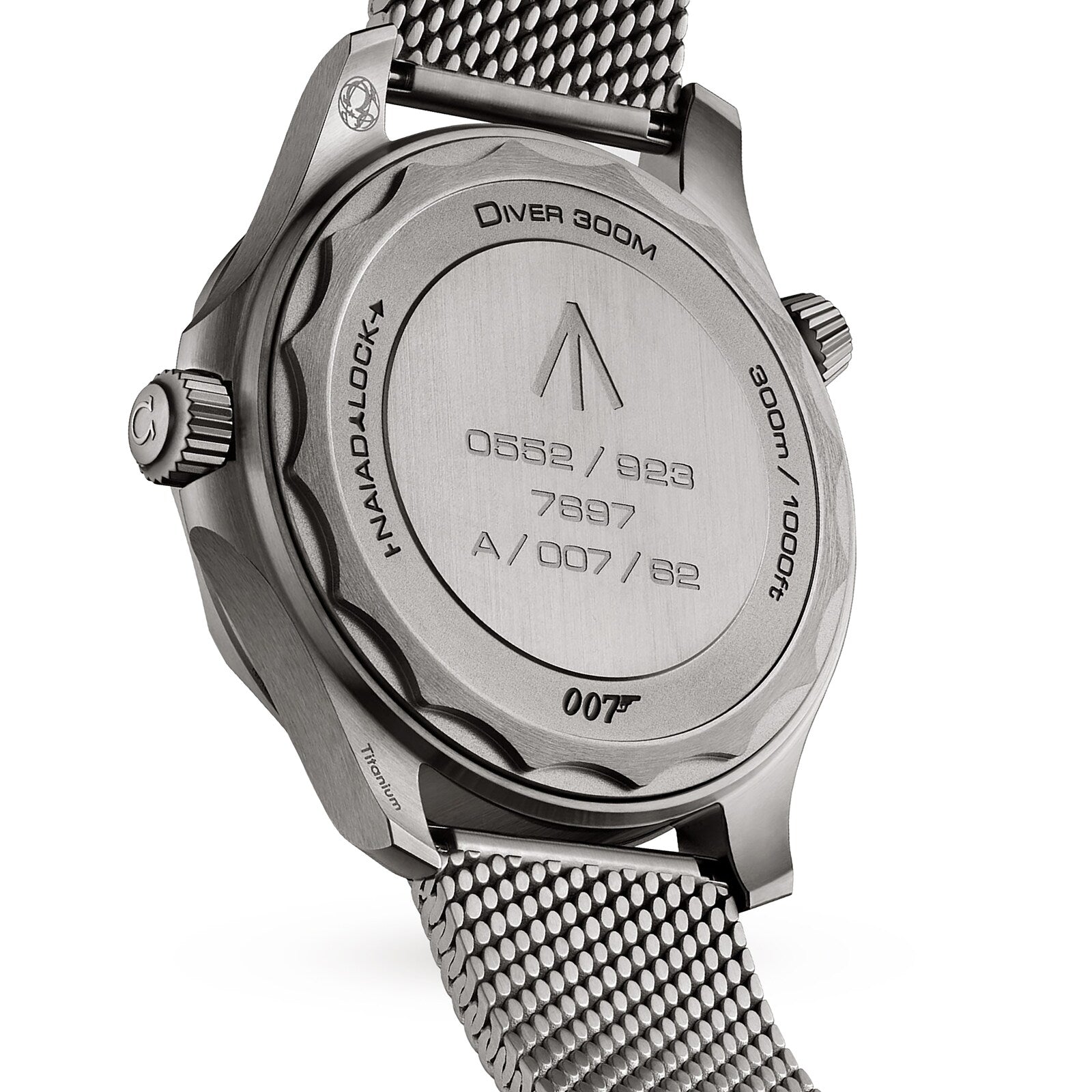 Omega Seamaster 300M 007 Edition No Time To Die Automatic Chronometer Brown Dial Men's Watch 210.90.42.20.01.001