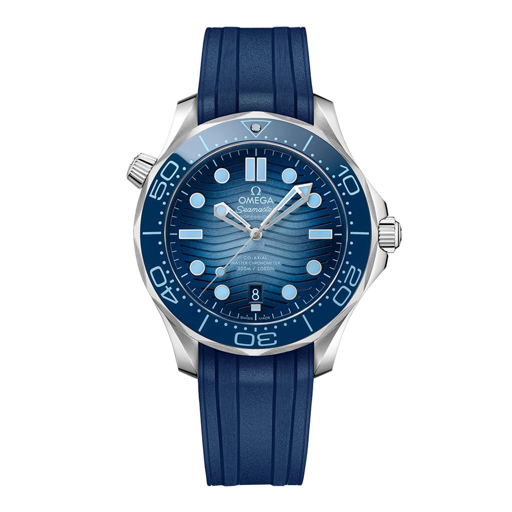 Omega Seamaster Automatic Chronometer Summer Blue Dial Men's Watch 210.32.42.20.03.002