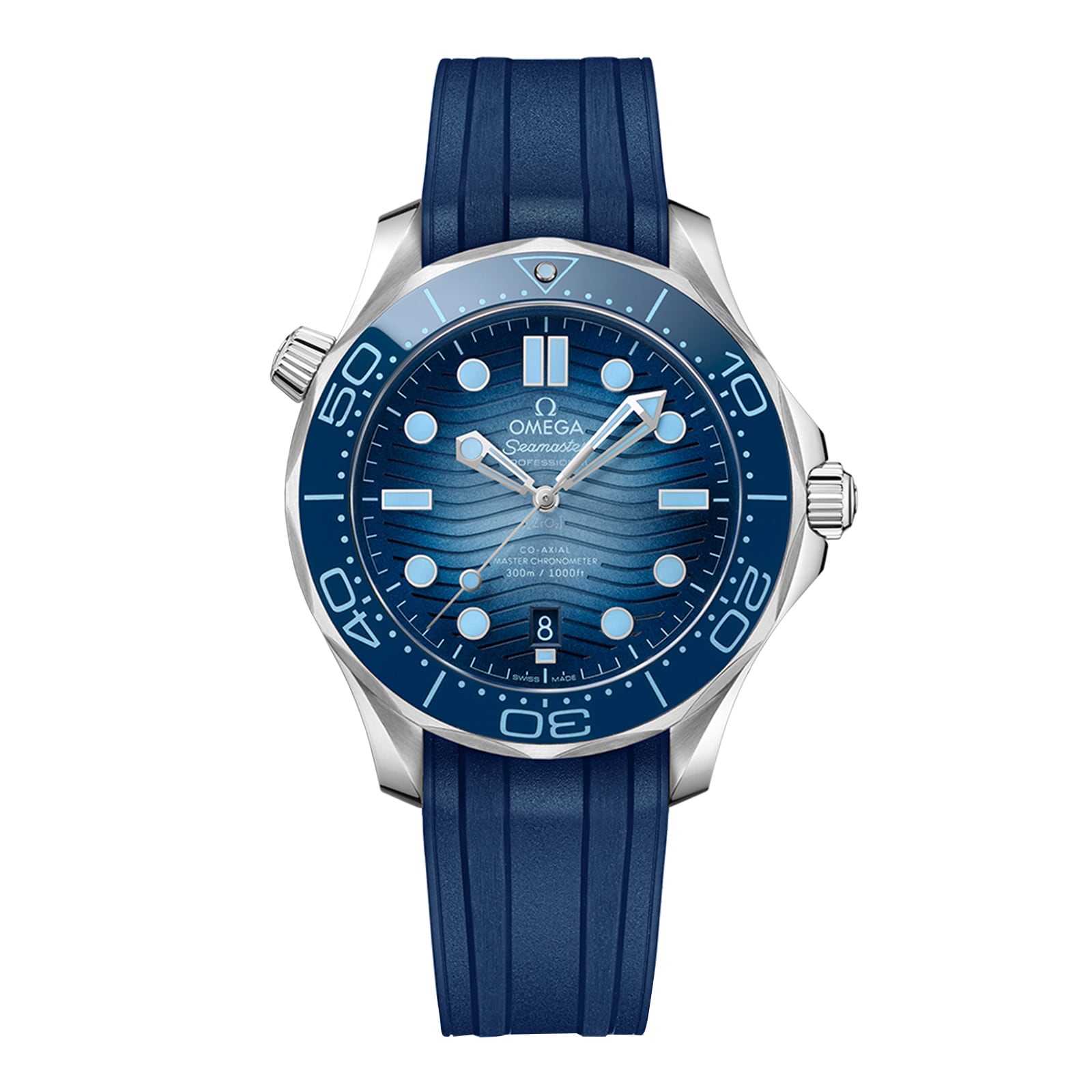 Omega Seamaster Automatic Chronometer Summer Blue Dial Men's Watch 210.32.42.20.03.002