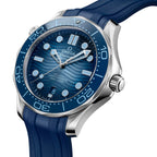 Omega Seamaster Automatic Chronometer Summer Blue Dial Men's Watch 210.32.42.20.03.002