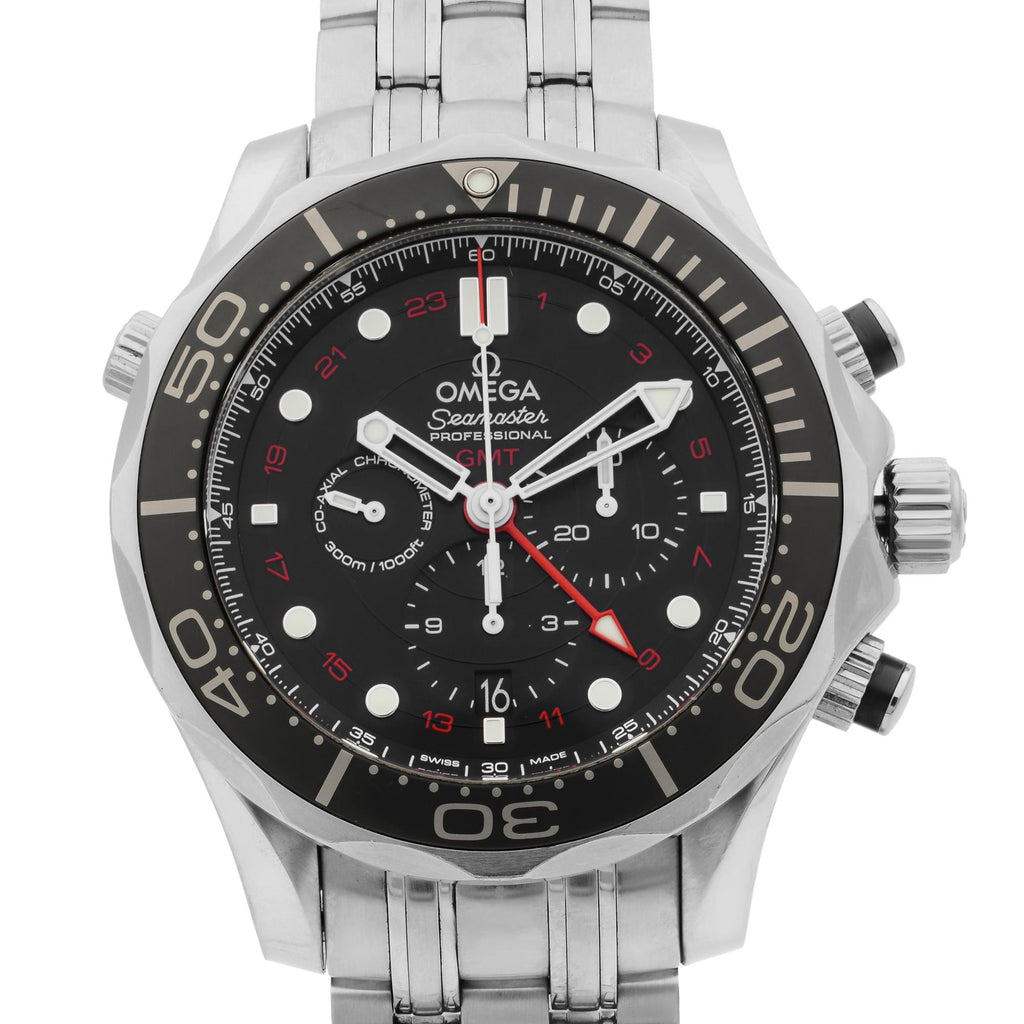 Omega Seamaster Diver 300M GMT Chronograph 212.30.44.52.01.001