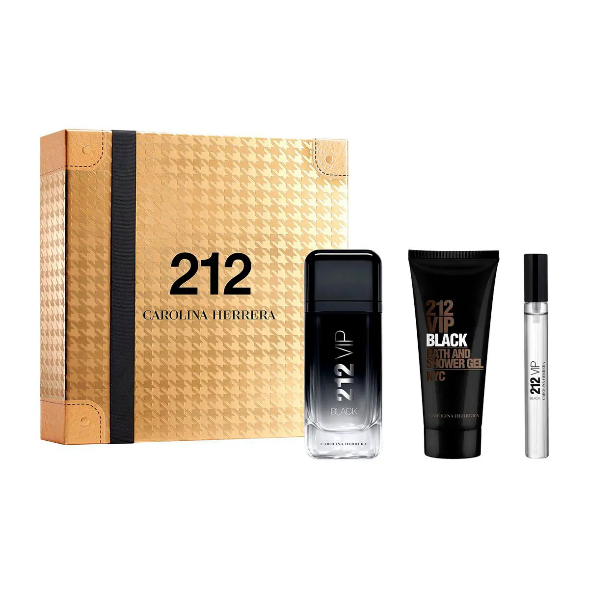 Set de Perfume Carolina Herrera 212 VIP Black Hombre