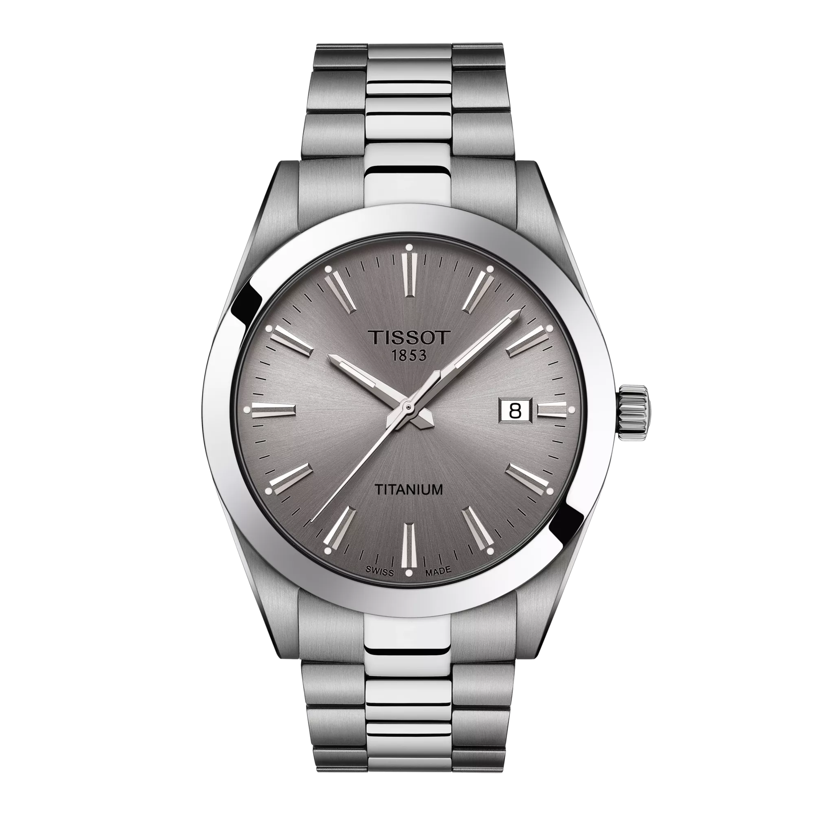 Reloj Tissot Gentleman T127.410.44.081.00 vista frontal