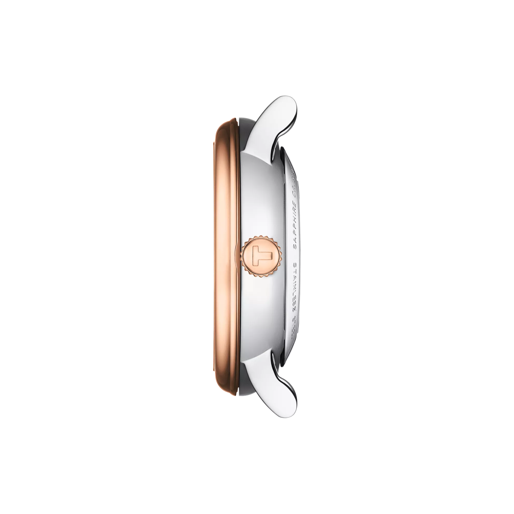Reloj Tissot Carson Premium T122.207.22.033.00 vista de perfil