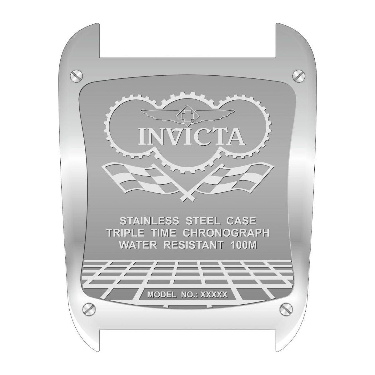 Reloj Invicta 29704 fondo de la caja