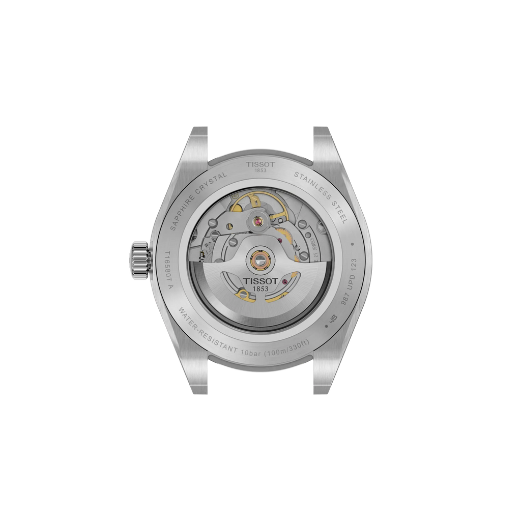 Reloj Tissot Gentleman T165.807.11.041.00 vista posterior