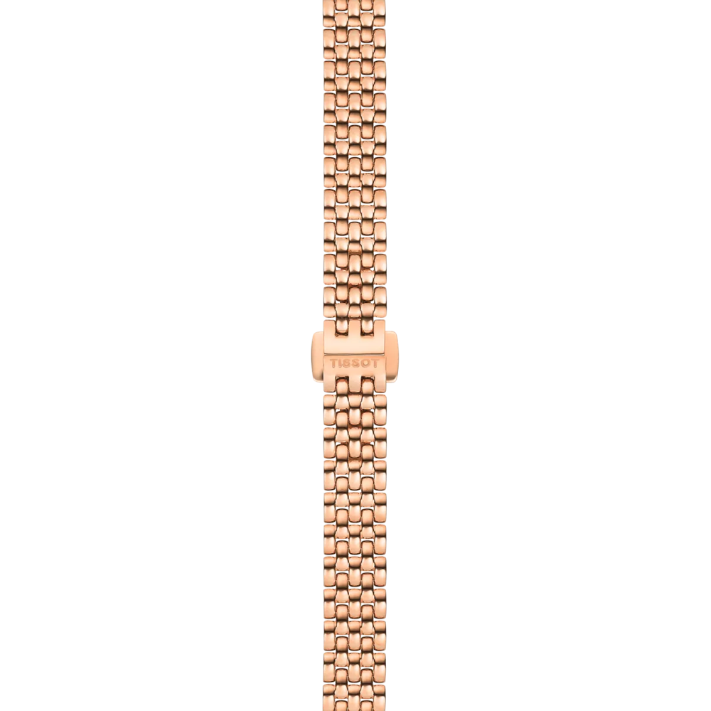 Reloj Tissot Lovely Oro Rosa Madreperla T058.009.33.111.00 - detalle correa