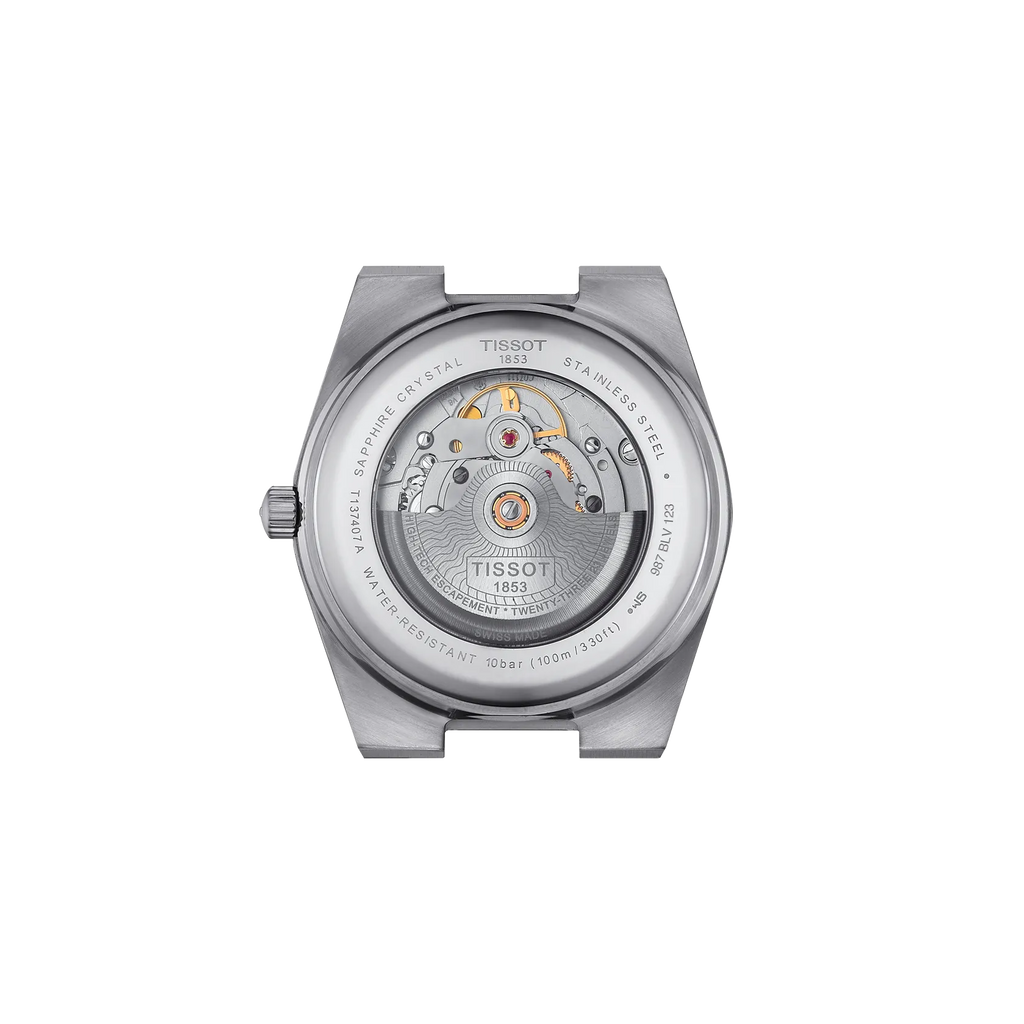 Reloj Tissot PRX T137.407.11.351.01 vista posterior