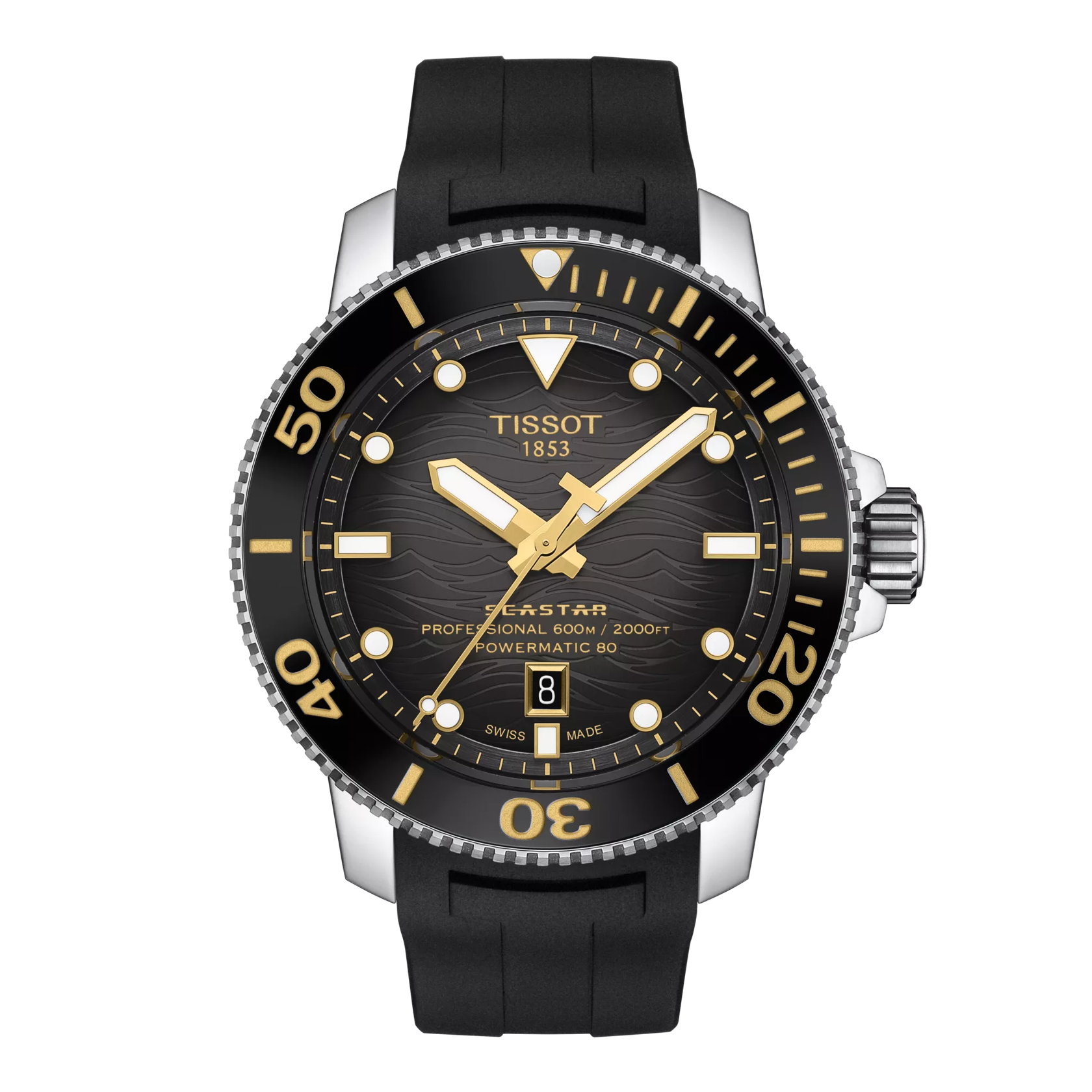 Tissot Seastar 2000 46mm T120.607.17.441.01 - vista frontal