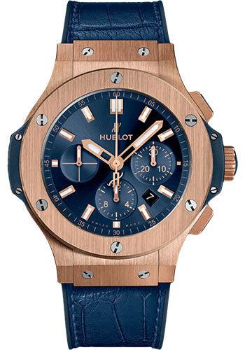 Hublot Big Bang Rose Gold Blue Dial 301.PX.7180.LR detalle