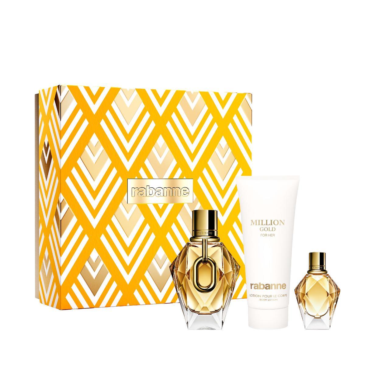 Set de Perfume Paco Rabanne Million Gold For Her Mujer