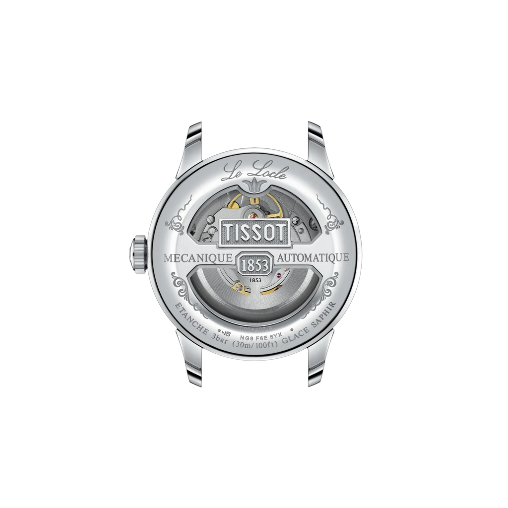 Reloj Tissot Le Locle 39.3mm T006.407.11.043.00 - vista trasera