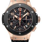 Hublot Big Bang Automatic Black Checker Pattern Dial Black Rubber Men's Watch 341.PB.131.RX