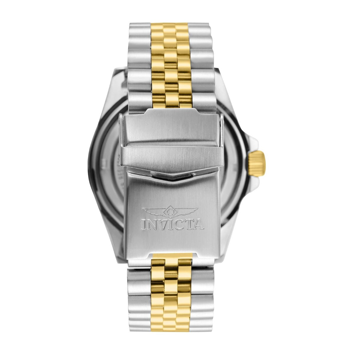 Reloj Invicta 40010 detalle del cierre y la correa