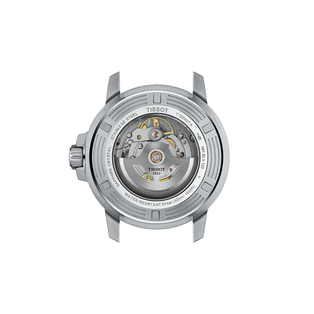 Tissot Seastar 1000 43mm Powermatic 80 T120.407.11.081.01 - vista posterior