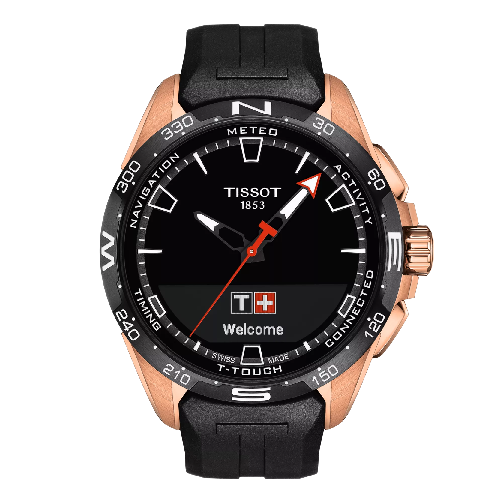 Reloj Tissot T-Touch Connect Solar T121.420.47.051.02 vista frontal