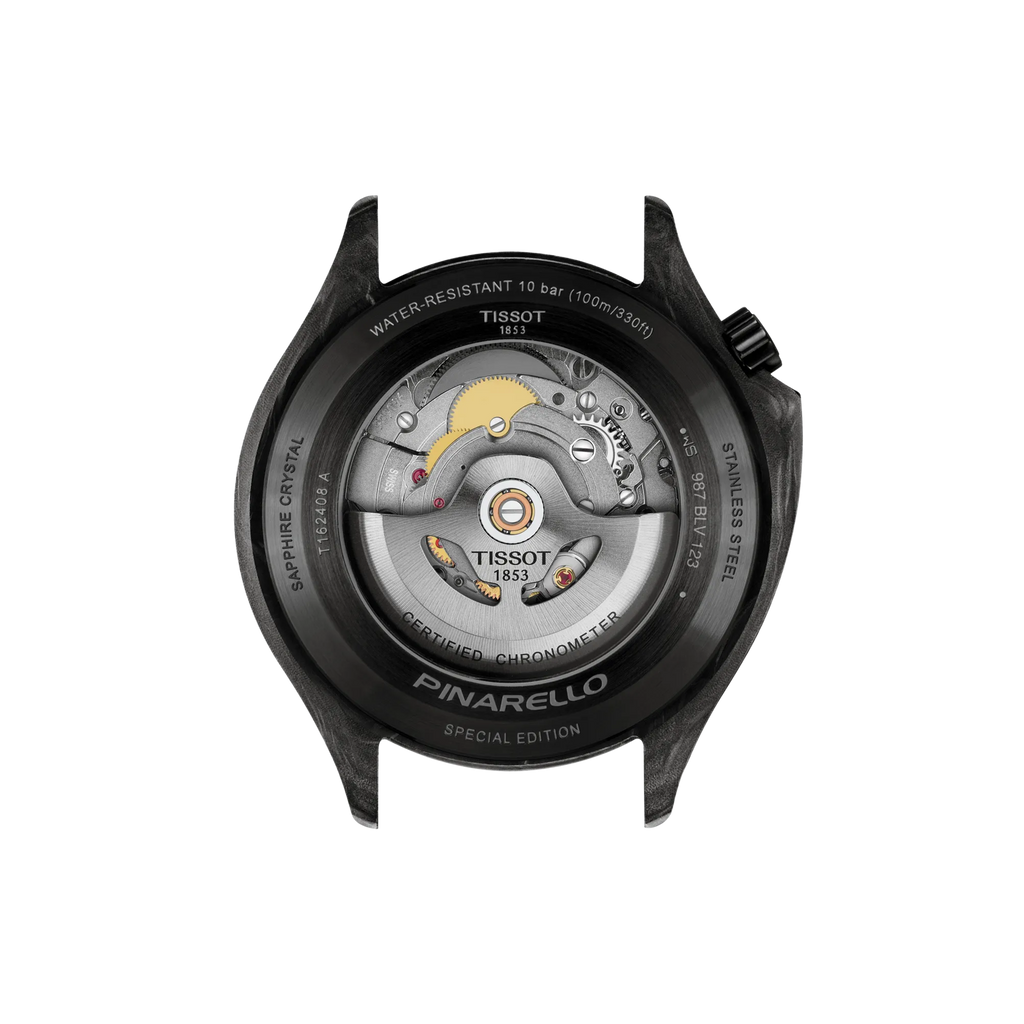 Reloj Tissot Pinarello T162.408.97.061.00 vista posterior