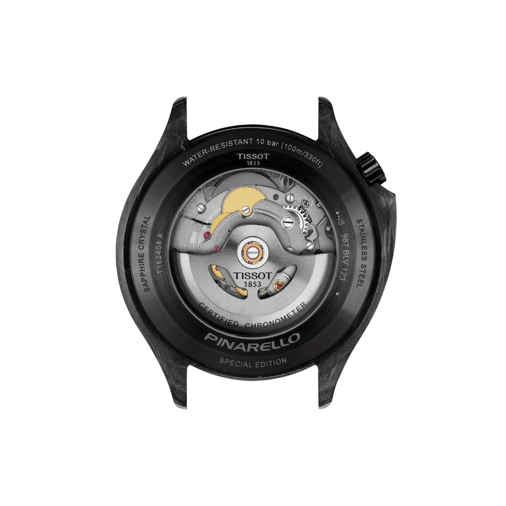 Reloj Tissot Pinarello T162.408.97.061.00 vista posterior
