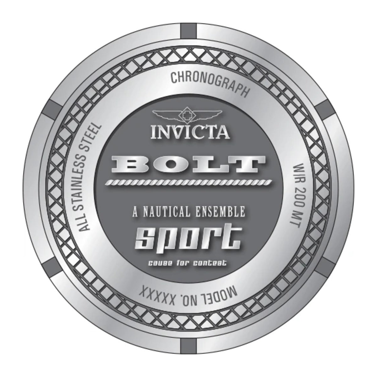 Reloj Invicta 49163 fondo de la caja