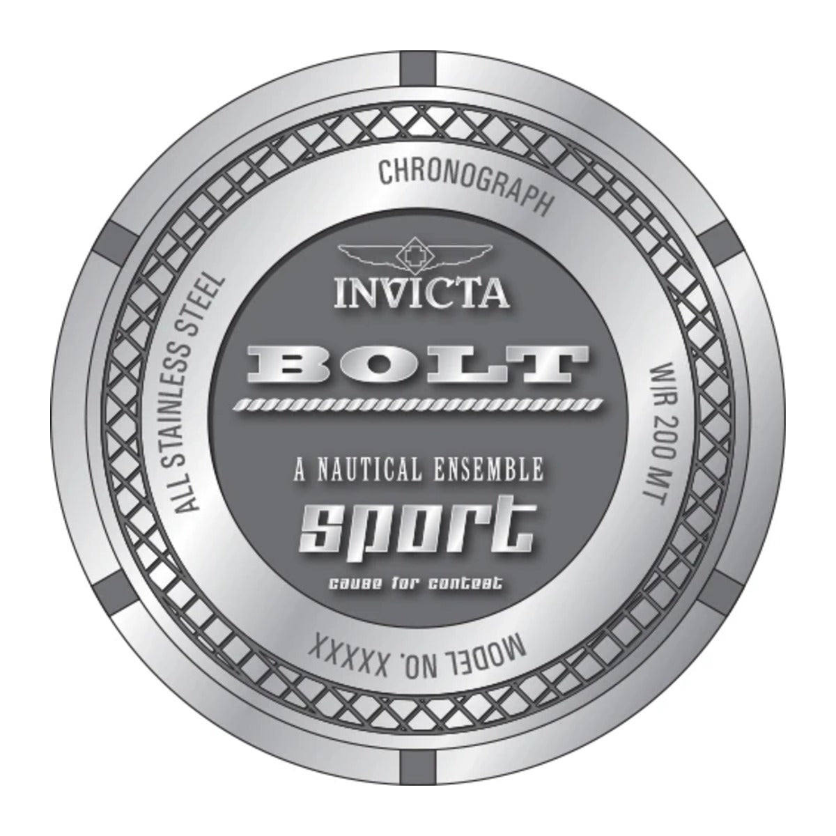Reloj Invicta 49165 fondo de la caja