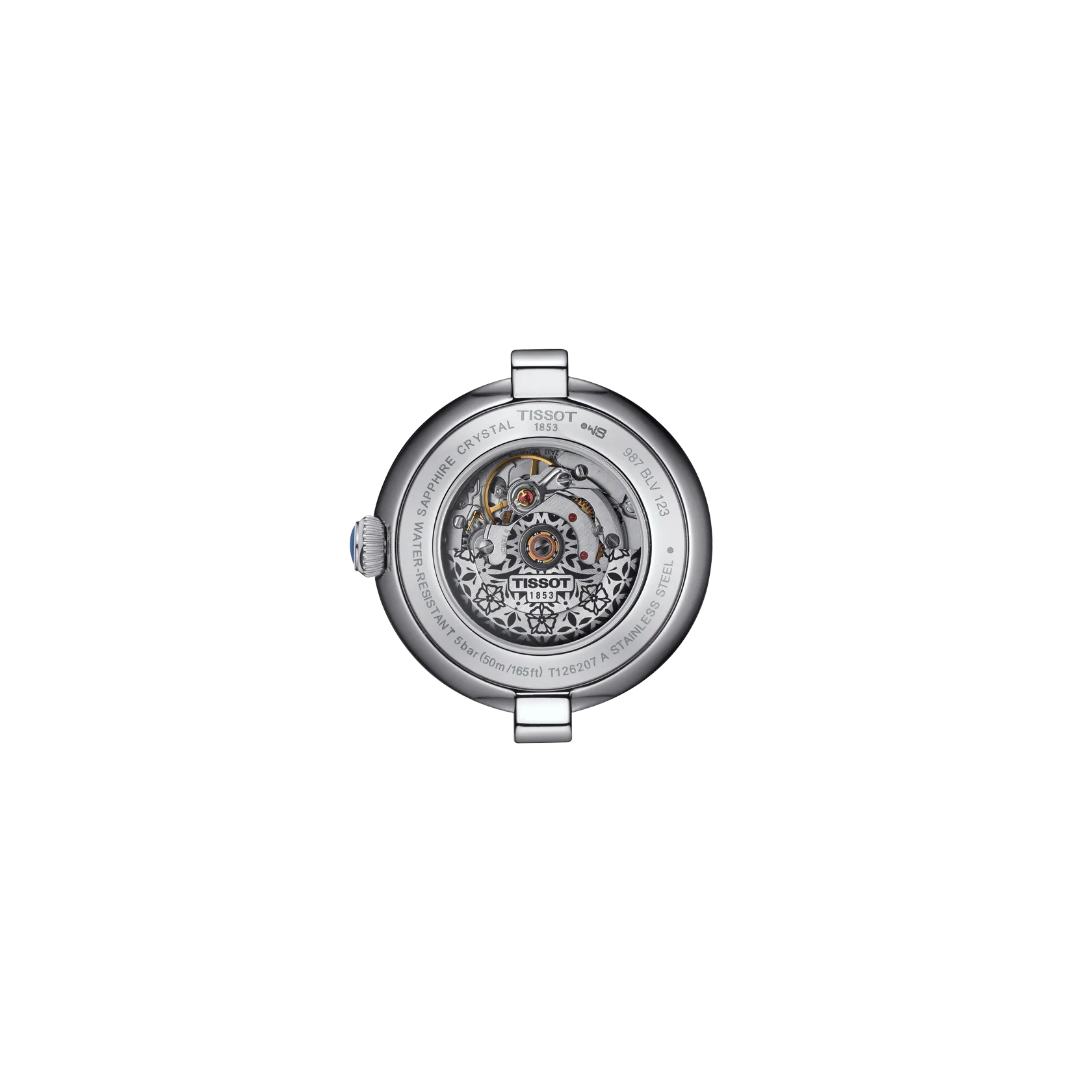 Reloj Tissot Bellissima T126.207.11.013.00 vista posterior