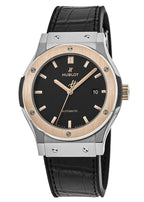 Hublot Classic Fusion Automatic Matte Black Dial Men's Watch 542.NO.1181.LR