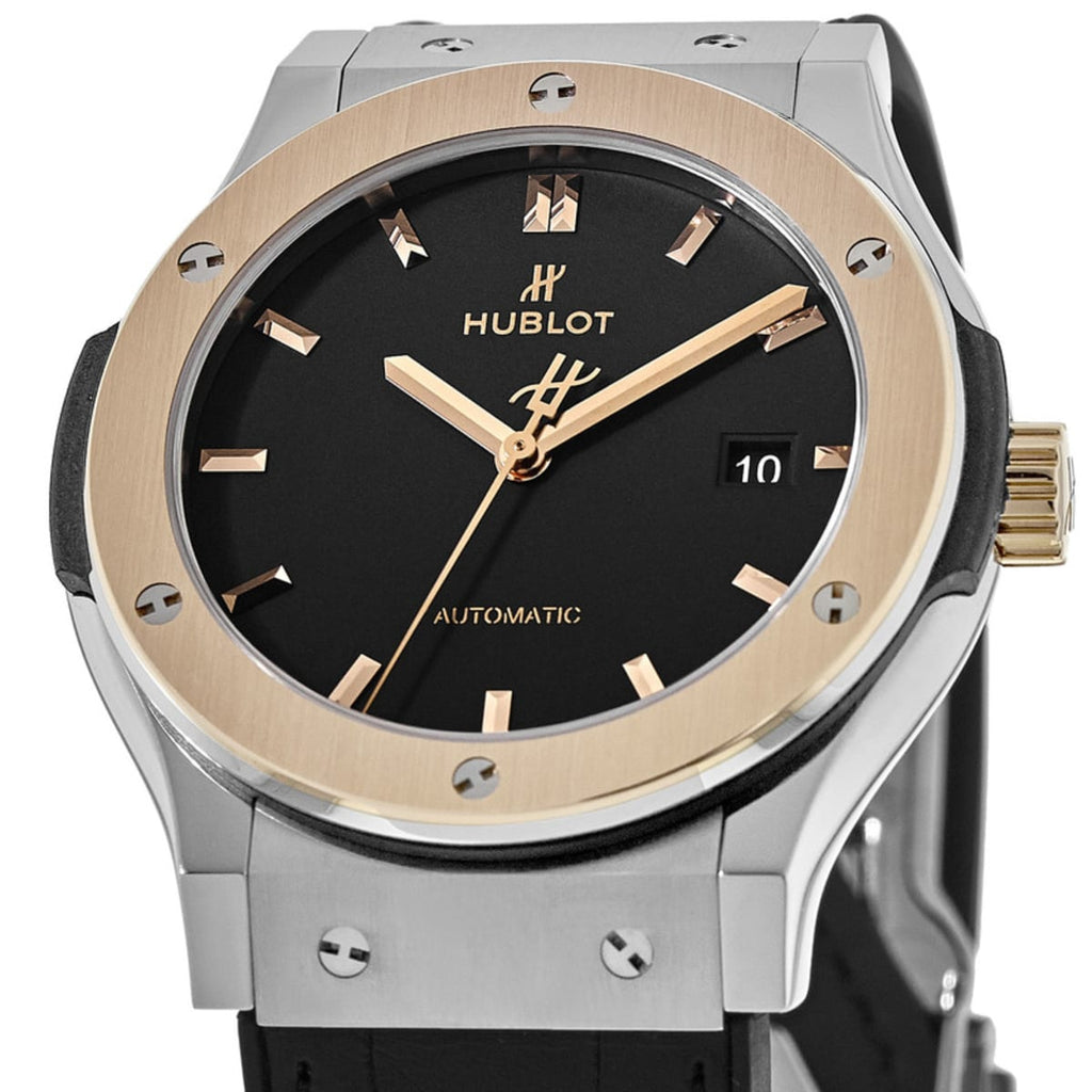 Hublot Classic Fusion Automatic Matte Black Dial Men's Watch 542.NO.1181.LR