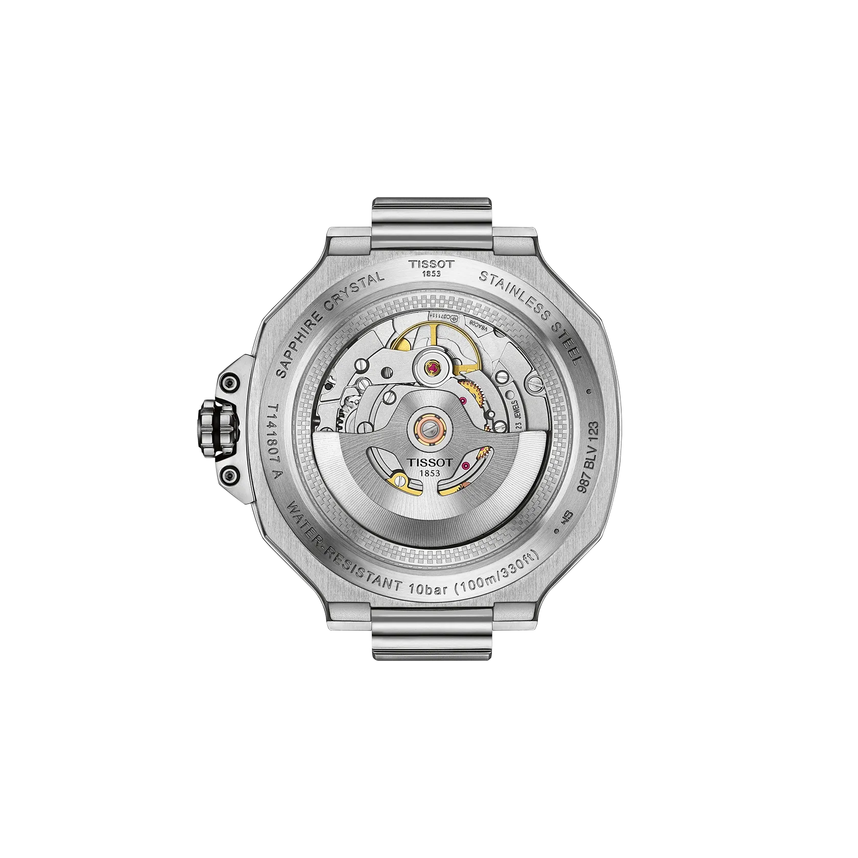 Reloj Tissot T-Race T141.807.17.051.00 vista posterior