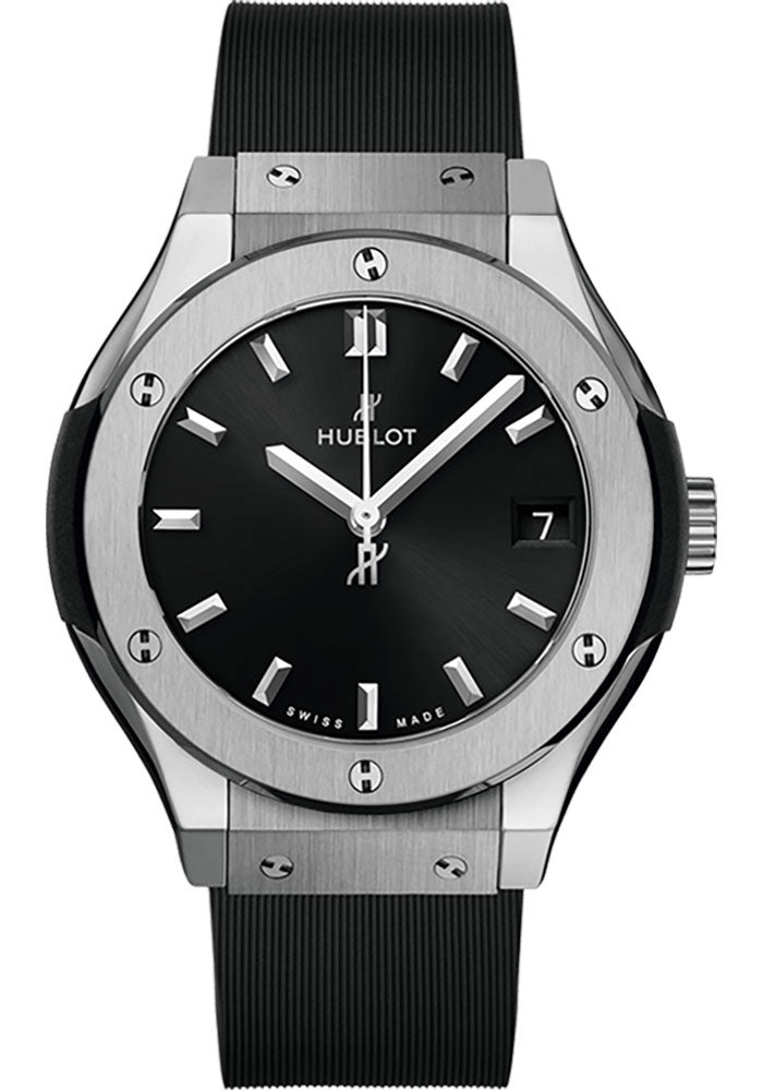Hublot Classic Fusion Quartz Black Dial Ladies 581.NX.1470.RX