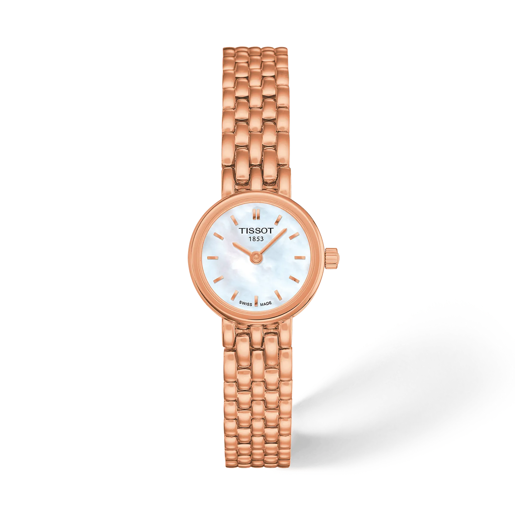 Reloj Tissot Lovely Oro Rosa Madreperla T058.009.33.111.00 - con sombra