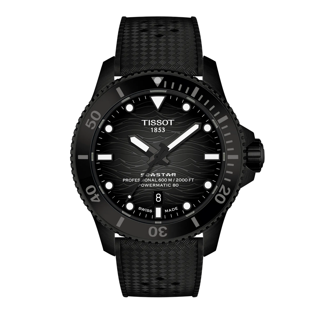 Reloj Tissot Seastar 2000 44mm T120.907.37.051.00 vista frontal