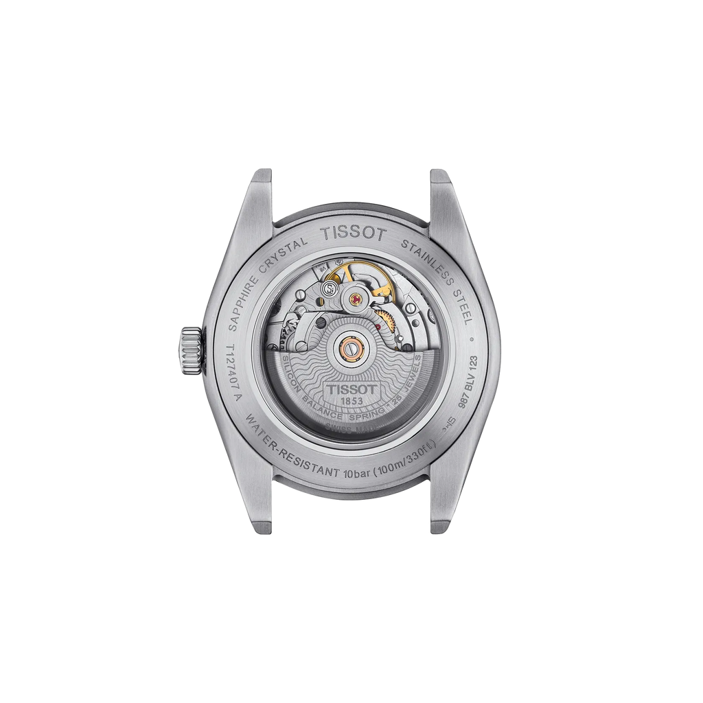 Tissot Gentleman T127.407.11.091.01 vista posterior