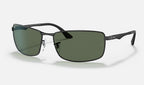 Ray-Ban RB3498 002/71 - vista tres cuartos
