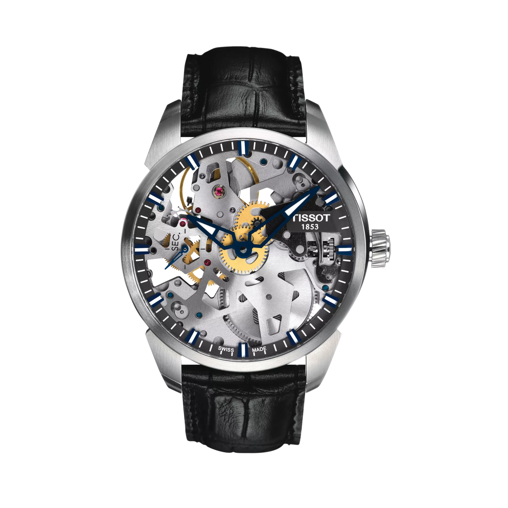 Reloj Tissot T-Complication Squelette T070.405.16.411.00 - vista frontal