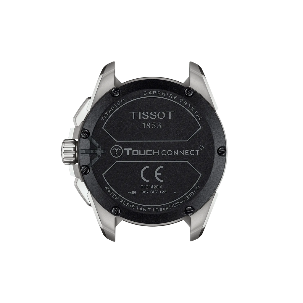 Reloj Tissot T-Touch Connect Solar T121.420.47.051.06 vista posterior