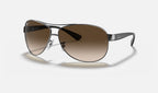 Ray-Ban RB3386 004/13 - vista tres cuartos
