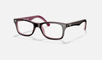 Ray-Ban 0RX5228 2126 - vista tres cuartos