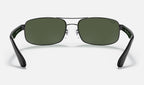 Ray-Ban RB3445 002/58 - vista posterior