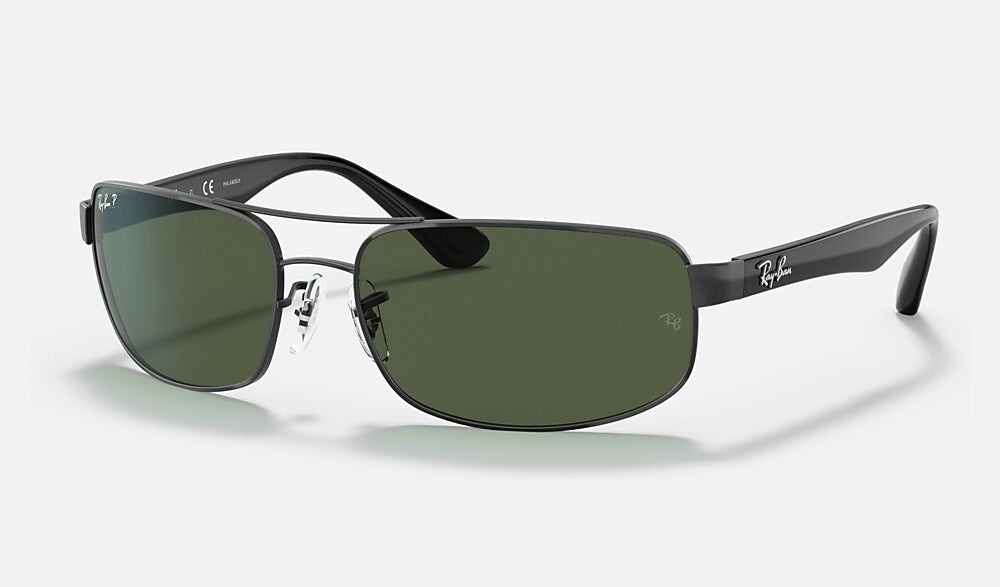 Ray-Ban RB3445 002/58 - vista tres cuartos