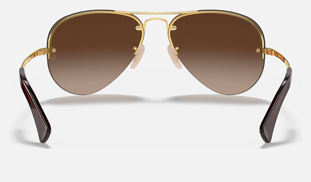 Ray-Ban RB3449 001/13 - vista posterior