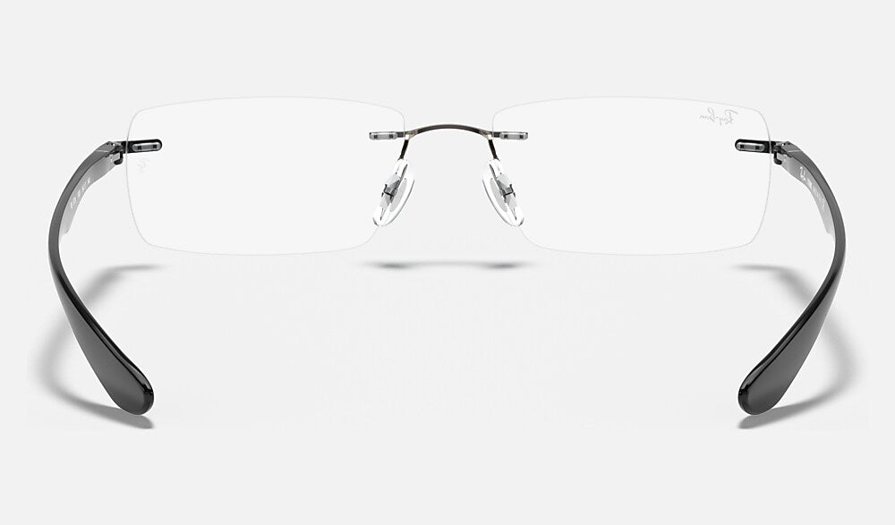 Ray-Ban 0RX8724 1000 - vista posterior
