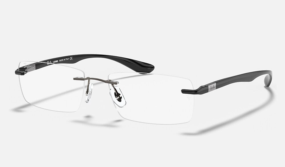 Ray-Ban 0RX8724 1000 - vista tres cuartos